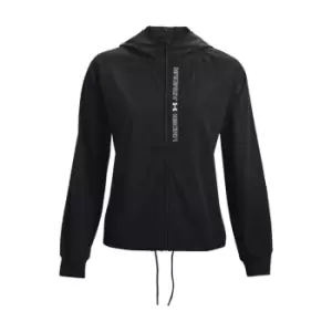 Image of Under Armour Woven Storm Jacket - Black