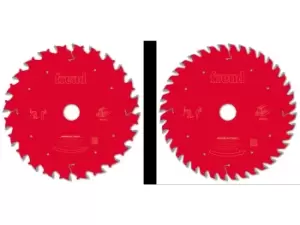 Image of Freud F03FS09892 165mm x 20mm x 24T/40T Twin Pack Circular Saw Blades