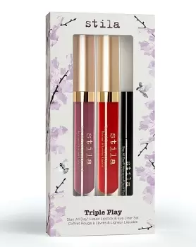 Image of Stila Liquid Lipstick and Eye Liner Set