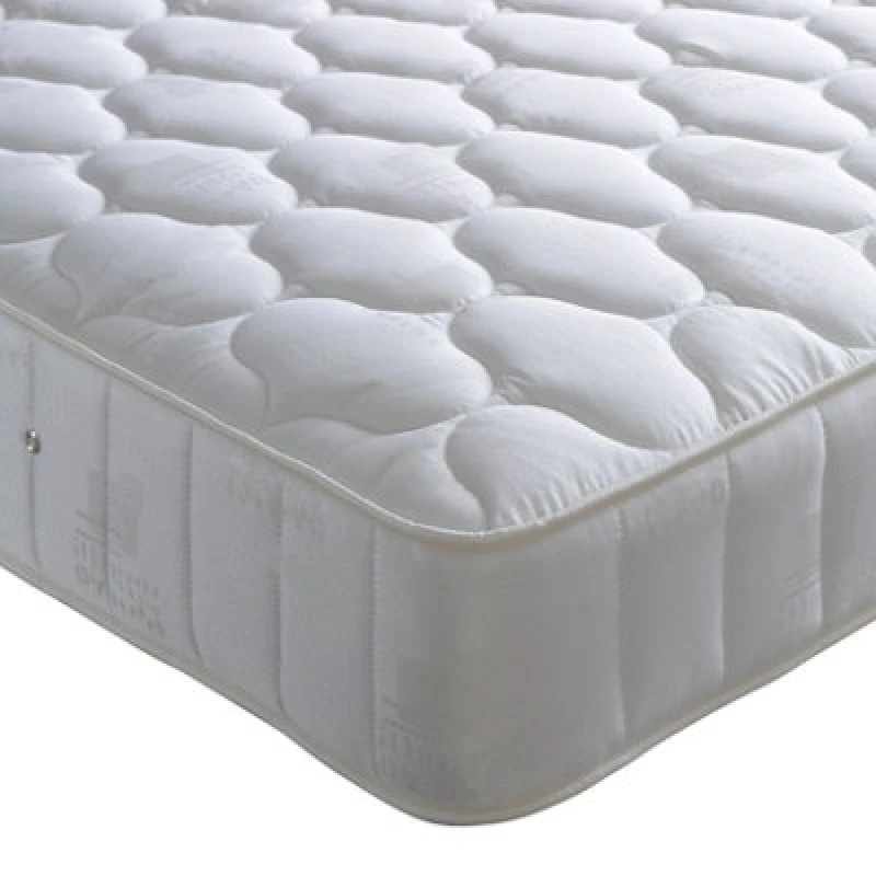 Image of Bedmaster Bedmaster Pinerest Coil Spring Mattress in White Size: Double White Double Unisex 0764283932976