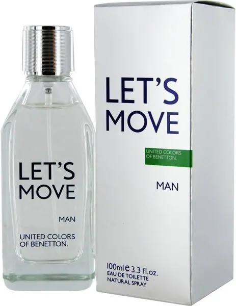 Image of Benetton Let's Move Eau de Toilette For Him 40ml