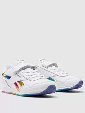 Image of Reebok Royal Classic Jog 3.0 1v, White/Multi, Size 1