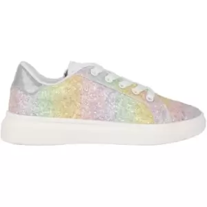 Image of Fabric Castel Childrens Trainers - Multi