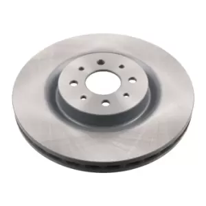 Image of Single of Brake Discs 43984 by Febi Bilstein Front Axle