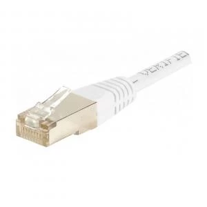 Image of Patch Cord RJ45 CAT.5e F/UTP White - 5 M Copper/Aluminium