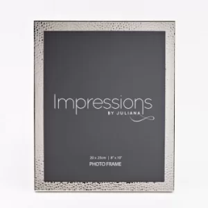 Image of Impressions Nickel Plated Photo Frame 8" x 10"
