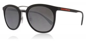 Image of Prada Sport PS04SS Sunglasses Brown Rubber UB05K0 Polariserade 54mm