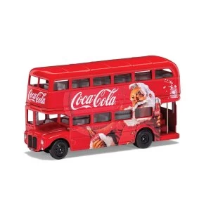 Image of Christmas London Coca Cola Corgi 1:64 Model Bus