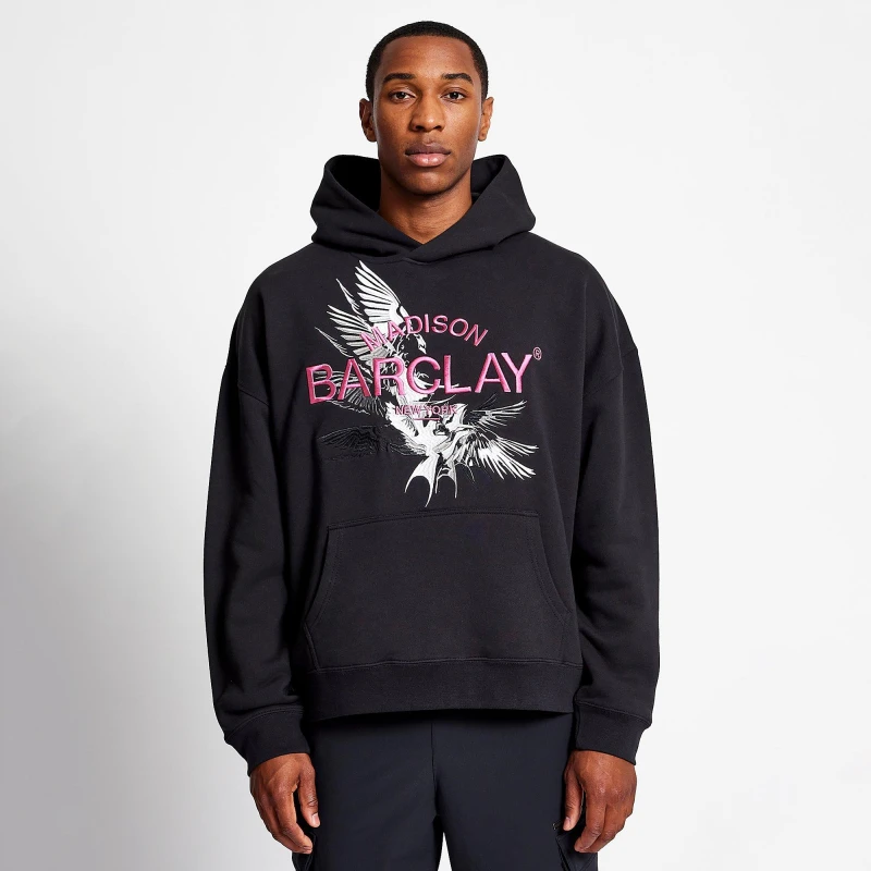 Image of Madison Barclay Swallows Hoodie - Black XS