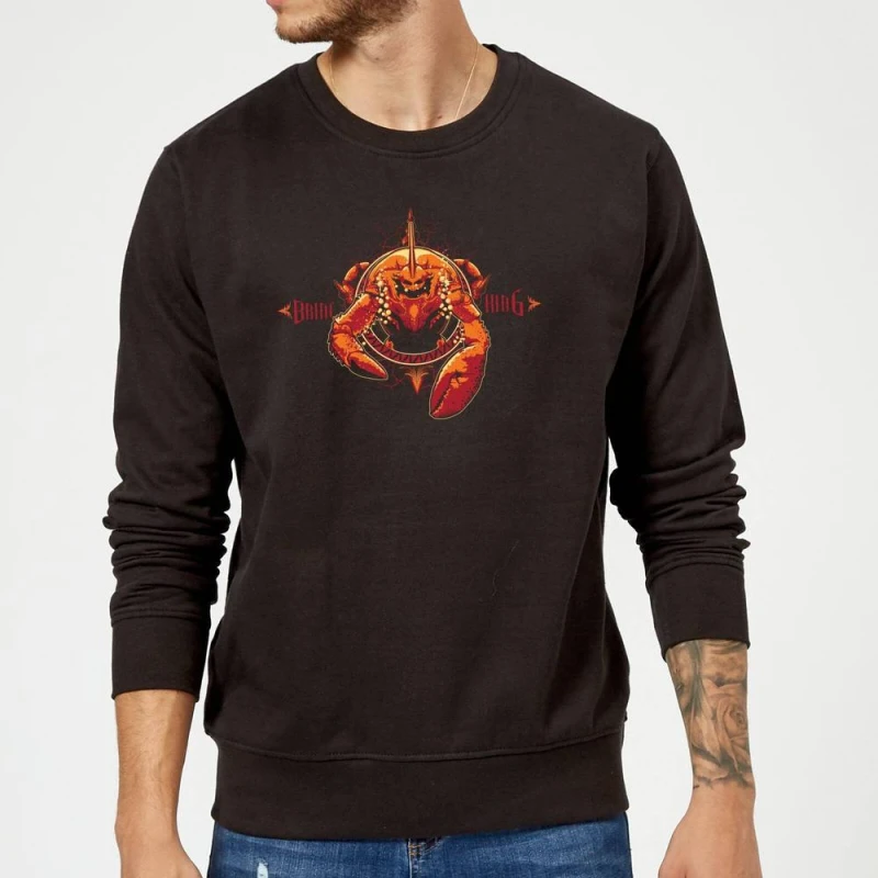 Image of Aquaman Brine King Sweatshirt - Black - L