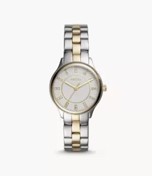 Image of Fossil Women Modern Sophisticate Three-Hand Two-Tone Stainless Steel Watch