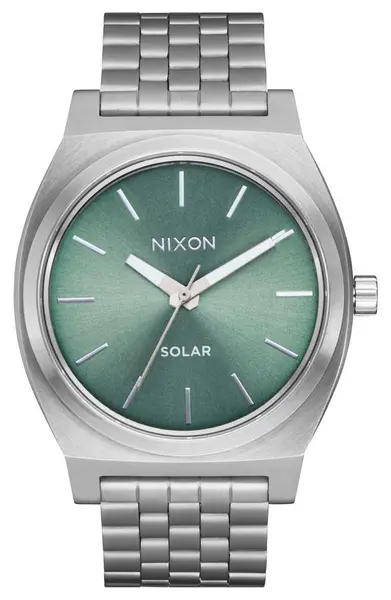 Image of Nixon A1369-5172-00 Time Teller Solar (40mm) Green Dial / Watch