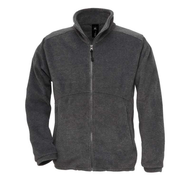 Image of B&C Icewalker Fleece Jacket in Charcoal Size: Medium Charcoal Unisex M