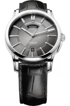 Image of Mens Maurice Lacroix Pontos Day/Date Automatic Watch PT6158-SS001-23E-1
