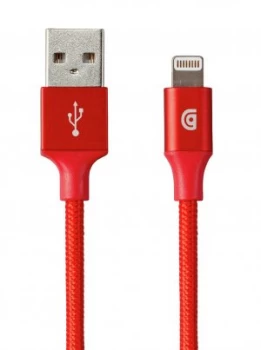 Image of Griffin Lightning 5ft Charging Cable Red