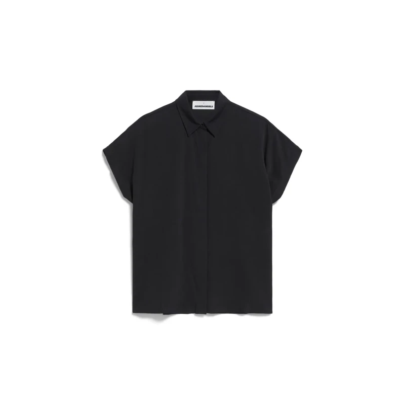 Image of ARMEDANGELS Womens blouse ARMEDANGELS Larisaana Noir Female M