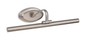 Image of Led Modern Picture Light 440mm Brushed Steel