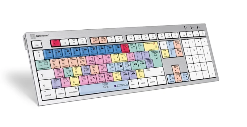Image of Logickeyboard LKB-PPROCC-CWMU-UK keyboard USB QWERTY English White