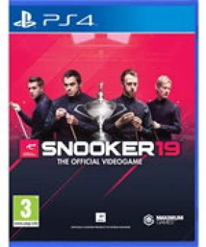 Image of Snooker 19 PS4 Game