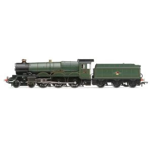 Image of Hornby BR Castle Class 4-6-0 5013 Abergavenny Castle Era 5 Model Train