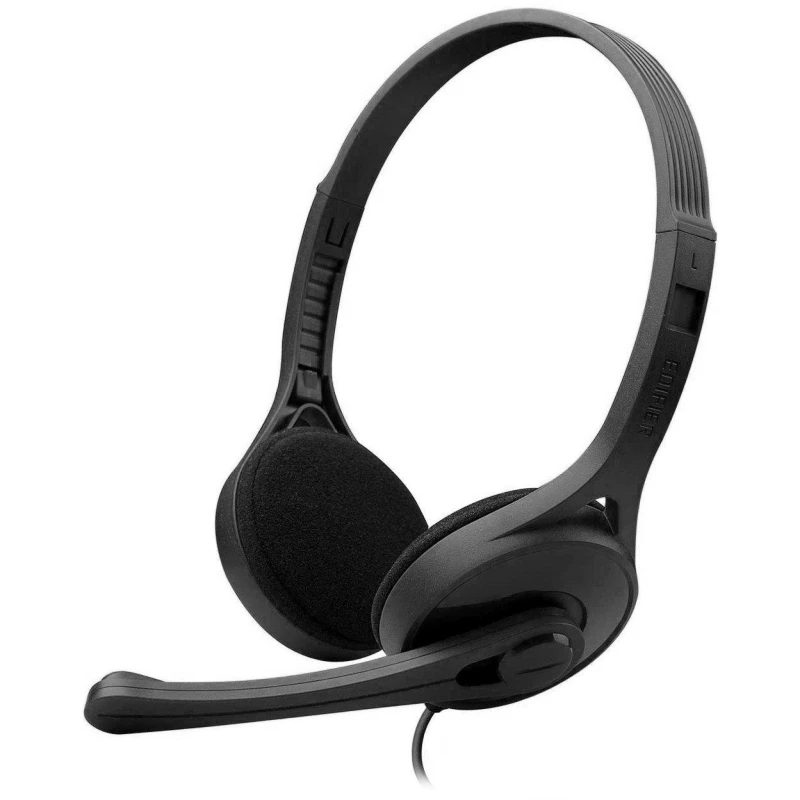 Image of Edifier K550 PC Laptop Computer 3.5mm Jack Headset Black unisex One Size