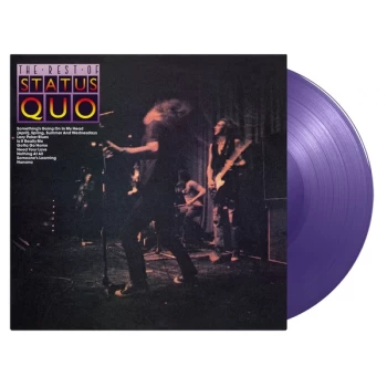 Image of Status Quo - The Rest Of Status Quo RSD21 Purple Vinyl