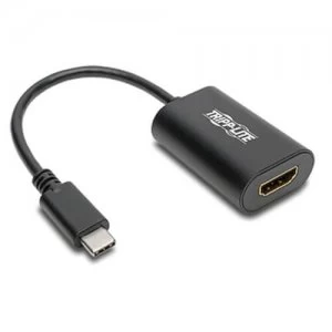 Image of Tripp Lite USB C to HDMI 4K 60Hz Adapter HDCP 2.2 Black