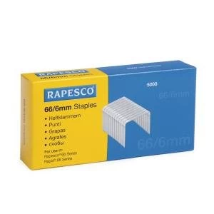 Image of Rapesco 666mm Staples Chisel Point Pack of 5000 S66600Z3