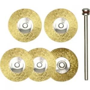 Image of Proxxon Micromot 28 962, 5 Piece Brass Cleaning and Polishing Set