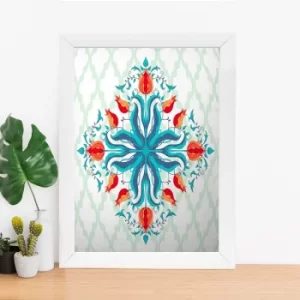 Image of BC1038693658 Multicolor Decorative Framed MDF Painting