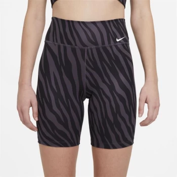 Image of Nike One 7 AOP Icon Shorts Ladies - Purple