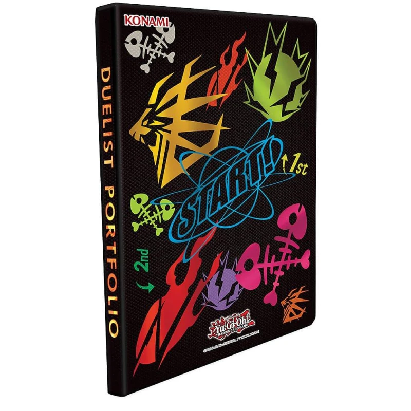 Image of Yu-Gi-Oh Yu-Gi-Oh! Gold Pride 9 Pocket Portfolio - White White One Size