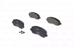 Image of Bosch 0986424716 BP428 Brake Pad Set Disc Brake Front Axle