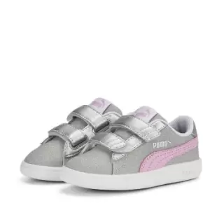 Image of Puma Smash v2 Glitz Glam V Inf - Silver