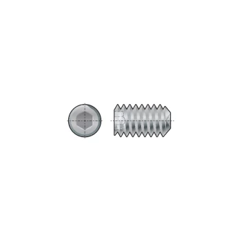 Image of 5/16 UNC X 1. Skt Set Screw - Knurled Cup Point (GR-45H) (14.9)