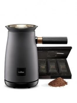 Image of Hotel Chocolat Velvetiser - Grey With 10 Hot Chocolates