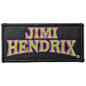 Image of Jimi Hendrix - Arched Logo Standard Patch