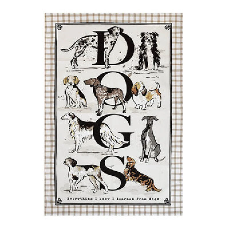 Image of Ulster Weavers Country Dogs Cotton Tea Towel