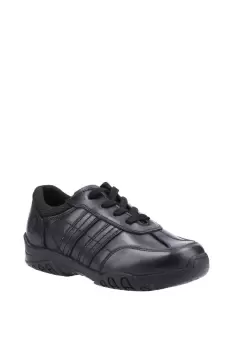 Image of Hush Puppies Jezza 2 Junior Leather Trainers