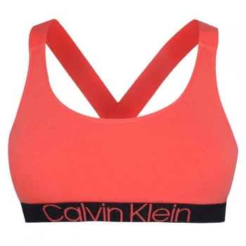 Image of Calvin Klein Unlined Bralette - Pink Punch