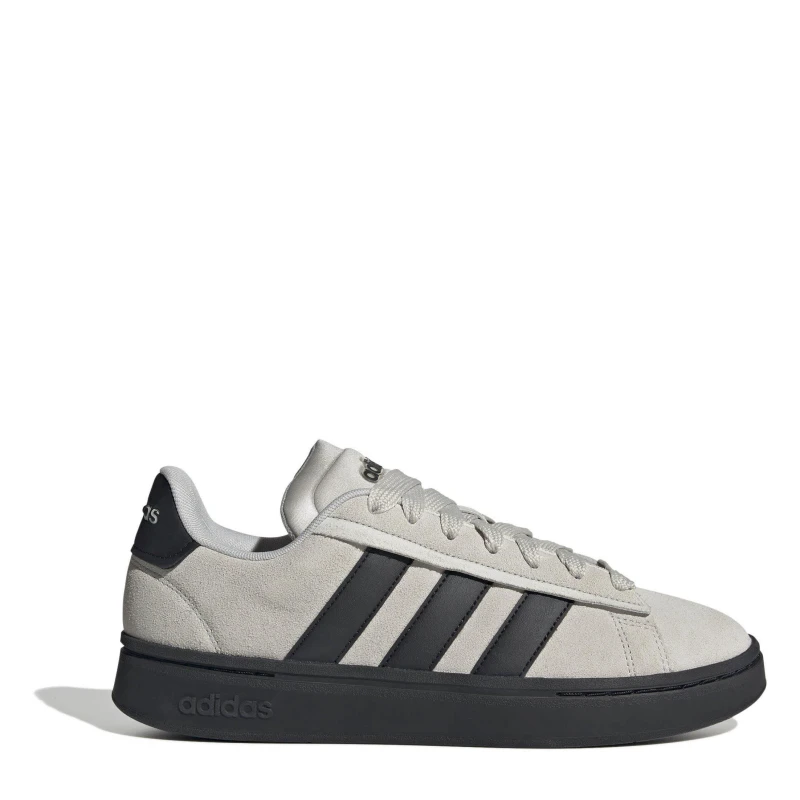 Image of adidas grand court alpha trainers in Black & grey Black & Grey UK 7 (EU 40?)