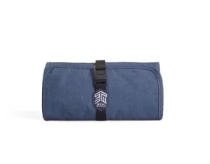 Image of Dapper Wrapper Equipment Storage Case Slate Blue Organise Accessories Neatly Impressively Compact Secure Magnetic Closure