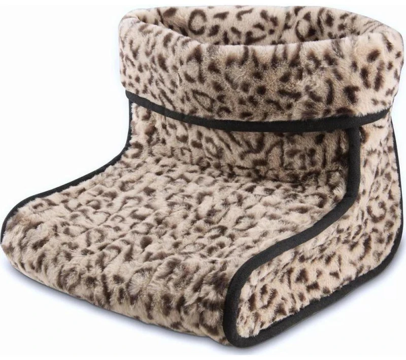 Image of CARMEN C81285LPD Foot Warmer - Leopard Print 5056784515860