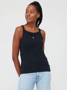 Image of Converse Core High Neck Tank - Black