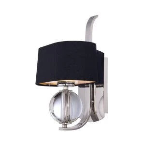 Image of 1 Light Indoor Wall Light Imperial Silver, G9