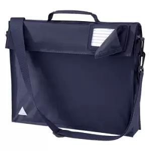 Image of Quadra Junior Book Bag With Strap (One Size) (French Navy)