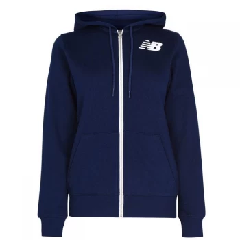 Image of New Balance Zip Hoodie - Navy