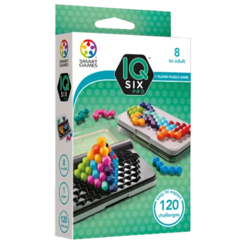 Image of SmartGames IQ Six Pro Puzzle Game SMART-SG479