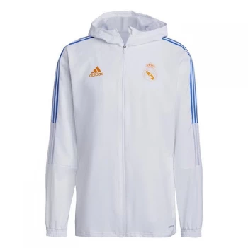 Image of adidas Real Madrid Tiro Presentation Track Top Mens - White