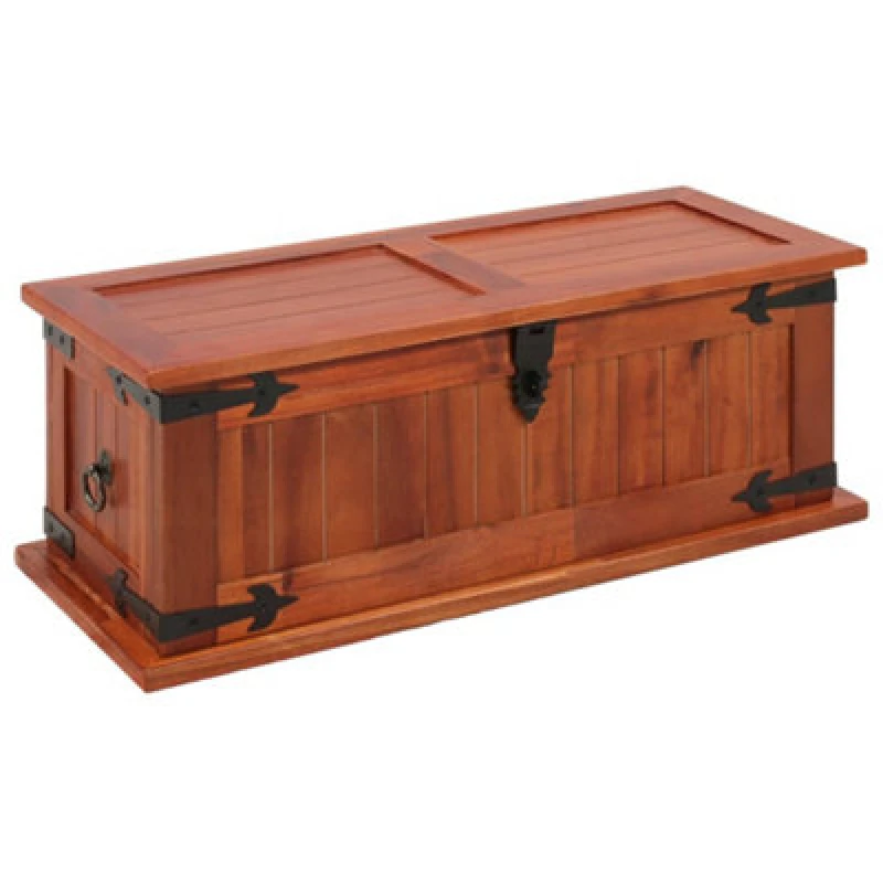 Image of Vidaxl Storage Chest 60X25X22cm Solid Acacia Wood